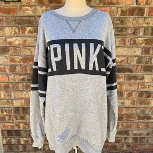Oversized Victoria Secrets sweatshirt